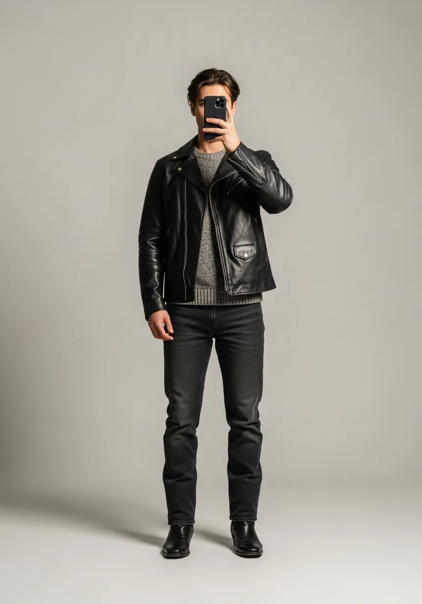 Example outfit for 5°C weather