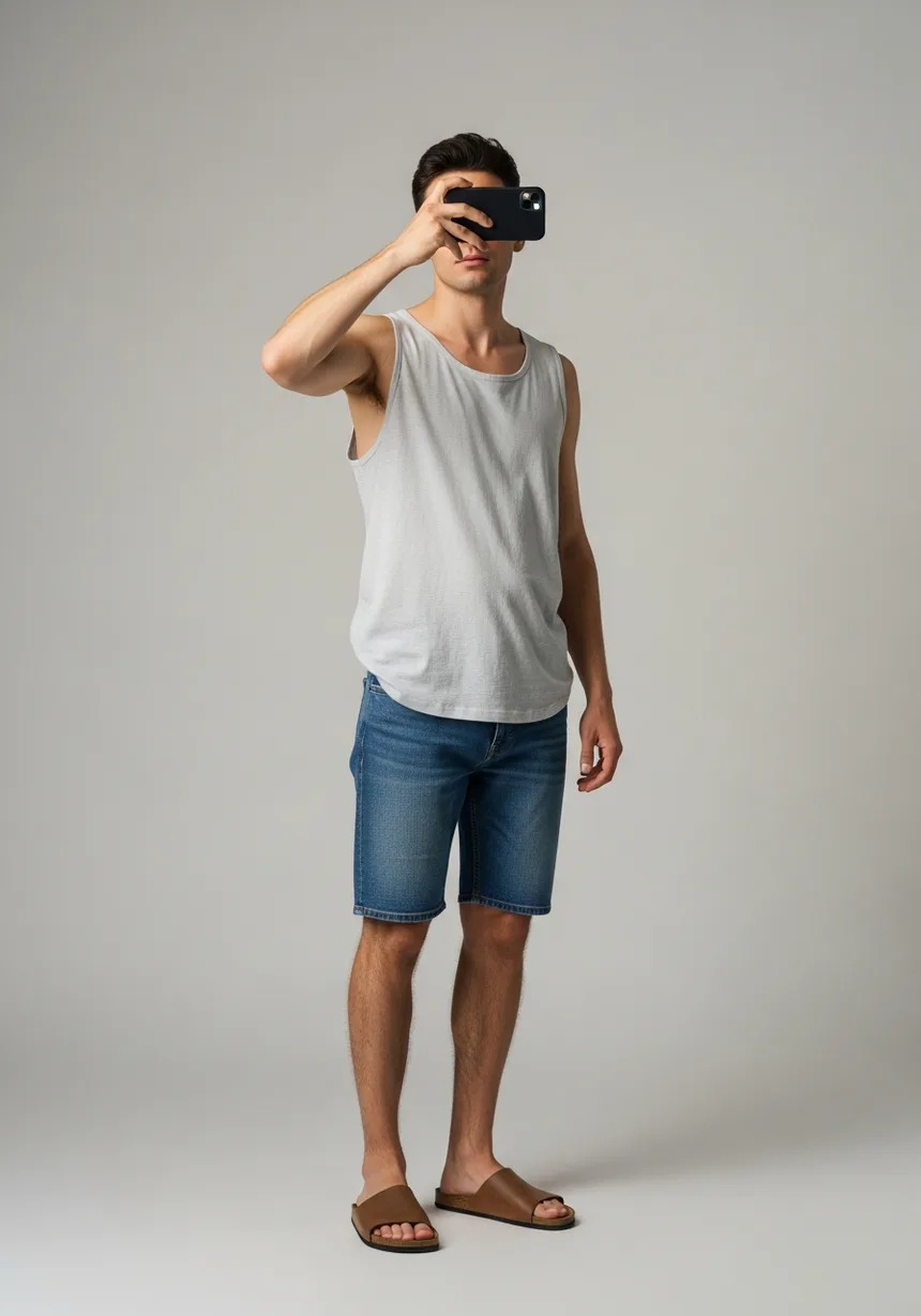 Example outfit for 29°C weather