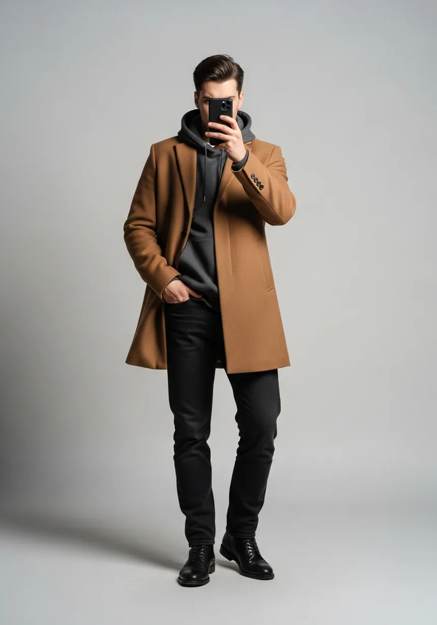 Example outfit for 0°C weather